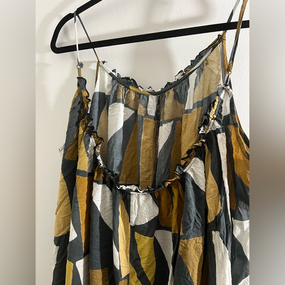 Anthropologie Geometric Jumpsuit - Picture 7 of 11
